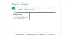 Desktop Screenshot of holsedore.dk